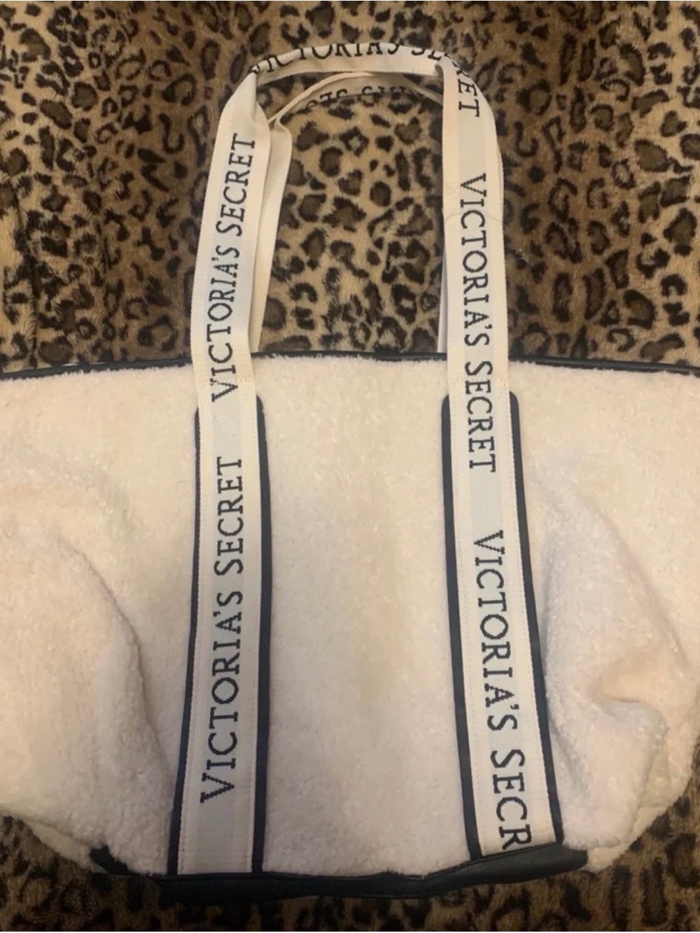 NWT Victoria's Secret White Tote Bag